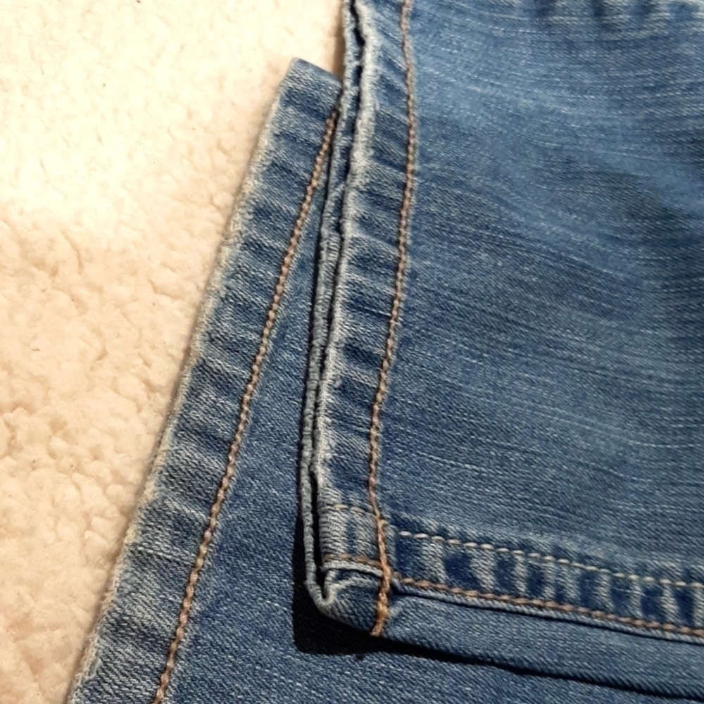 Distressed Jeans  Faded blue Bootcut Amethyst Size 9 - Picture 14 of 14